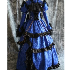 Cosrea Vocaloid Loveless Len Brocade Lace Cosplay Costume