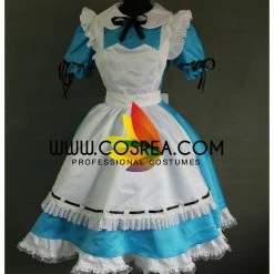 Cosrea Vocaloid Miku Alice In Musicland Cosplay Costume