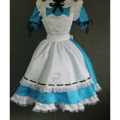 Cosrea Vocaloid Miku Alice In Musicland Cosplay Costume