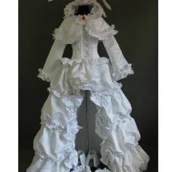 Cosrea Anime Costumes Vocaloid Miku White Rabbit Cosplay Costume