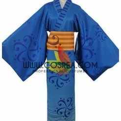 Cosrea Vocaloid Project Diva Len Kimono Cosplay Costume