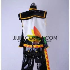 Cosrea Vocaloid Rin PU Leather Cosplay Costume