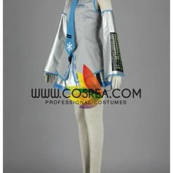 Cosrea Vocaloid Snow Miku Playtime Edition Cosplay Costume Anime Costumes