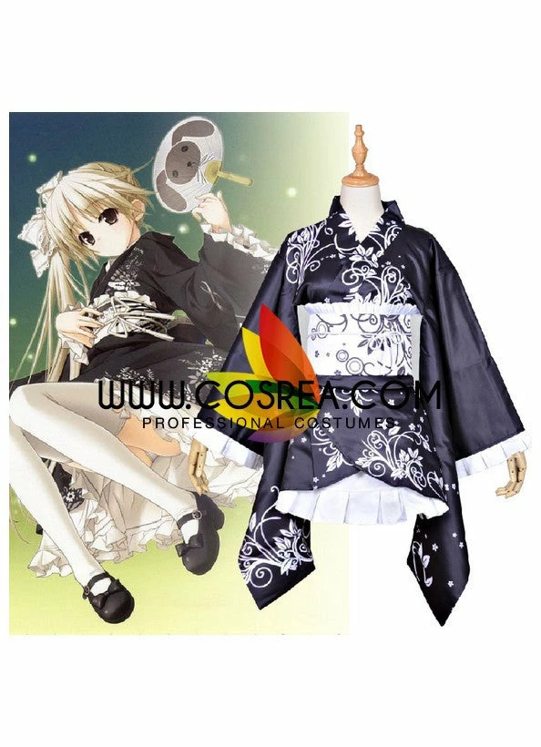 Cosrea Yosuga No Sora Lolita Kimono Cosplay Costume