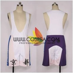 Cosrea Yowamushi Pedal Kyofushi High School Akira Midousuji Cosplay Costume