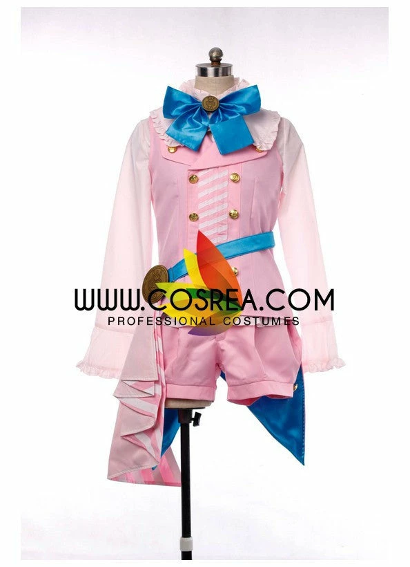 Cosrea Yume 100 Prince Hinata Classic Pink Cosplay Costume Video Games