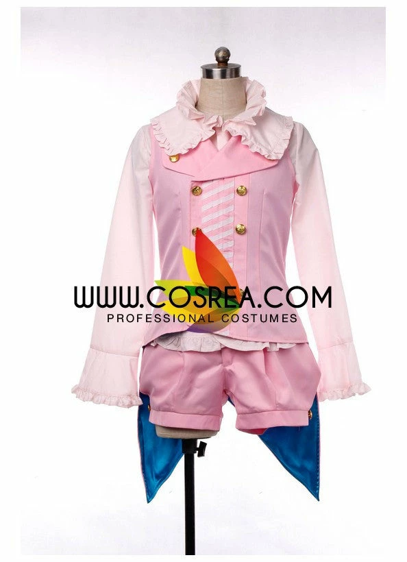 Cosrea Yume 100 Prince Hinata Classic Pink Cosplay Costume Video Games