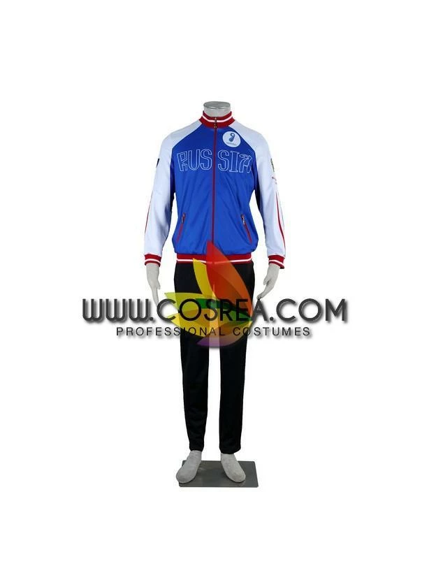 Cosrea Yuri On Ice Yuri Plisetsky Uniform Cosplay Costume Anime Costumes