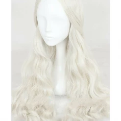 Cosrea White Queen Curl Cosplay Wig Cosplay Wigs