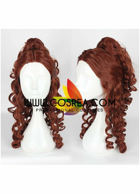 Cosrea Cosplay Wigs Beauty And Beast Princess Belle Curl Cosplay Wig