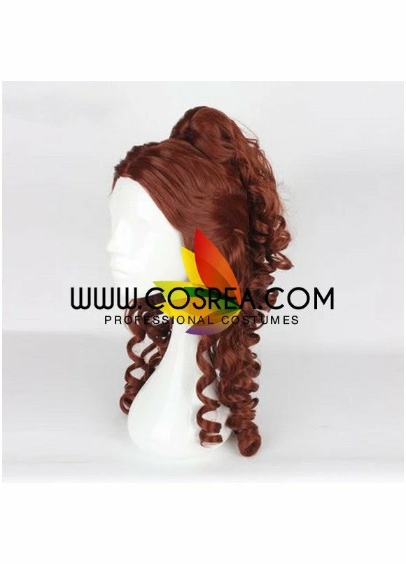 Cosrea Cosplay Wigs Beauty And Beast Princess Belle Curl Cosplay Wig