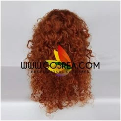 Cosrea Brave Merida Dark Curl Cosplay Wig