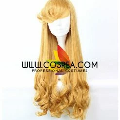 Cosrea Sleeping Beauty Aurora Curl Cosplay Wig