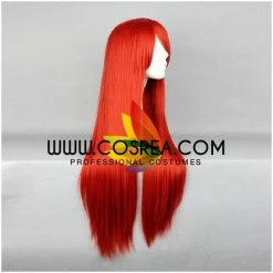 Cosrea Fairy Tail Erza Scarlet Bright Red Cosplay Wig Cosplay Wigs