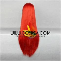 Cosrea Fairy Tail Erza Scarlet Bright Red Cosplay Wig Cosplay Wigs