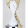 Cosrea Cosplay Wigs Frozen Elsa Champagne Braided Cosplay Wig