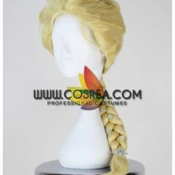 Cosrea Frozen Elsa Light Blonde Braided Cosplay Wig Cosplay Wigs