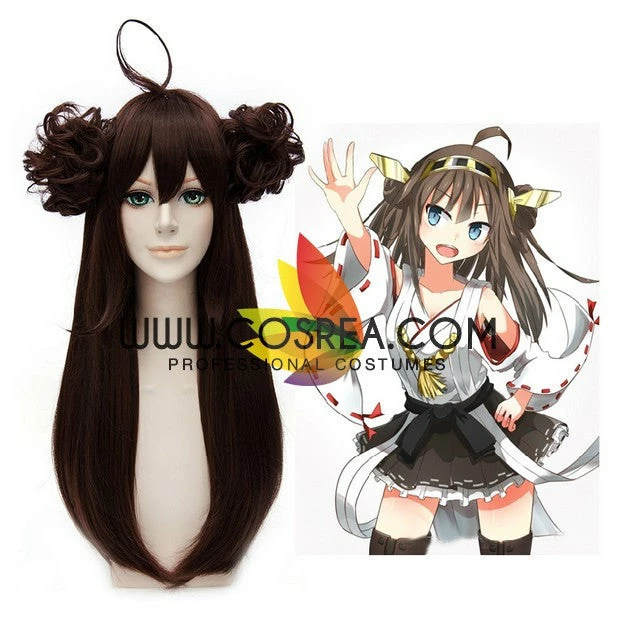 Cosrea Kancolle Kongou Cosplay Wig Cosplay Wigs
