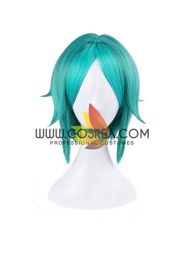 Cosrea Land Of The Lustrous Phosphophyllite Azur Green Cosplay Wig
