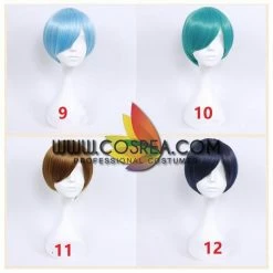 Cosrea Multipurpose 30CM Even Bangs Cosplay Wig
