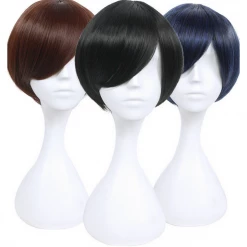 Cosrea Multipurpose 30CM Even Bangs Cosplay Wig