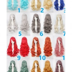 Cosrea Multipurpose 80CM Large Curl Cosplay Wig
