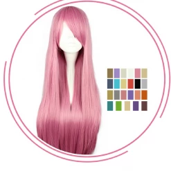 Cosrea Cosplay Wigs Multipurpose 80CM Straight Length Cosplay Wig