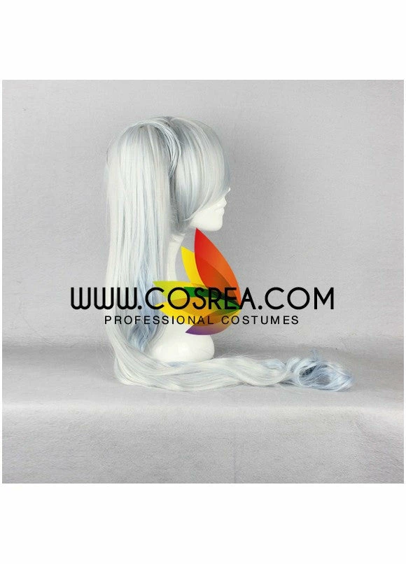 Cosrea RWBY White Weiss Cosplay Wig