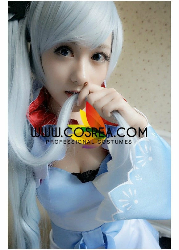 Cosrea RWBY White Weiss Cosplay Wig