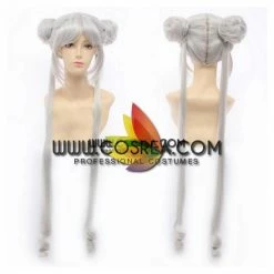 Cosrea Cosplay Wigs Sailormoon Princess Serenity Silver Cosplay Wig
