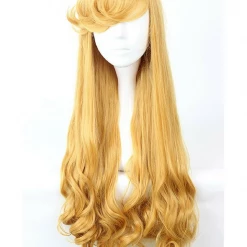 Cosrea Sleeping Beauty Aurora Curl Cosplay Wig