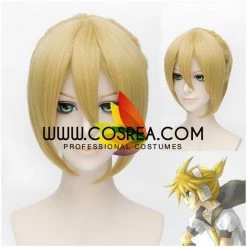 Cosrea Cosplay Wigs Vocaloid Len Straight Cosplay Wig