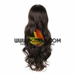 Cosrea Wonder Woman Natural Dark Brown Curl Cosplay Wig