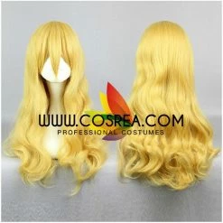 Cosrea Cosplay Wigs Your Lie In April Kaori Bright Yellow Cosplay Wig